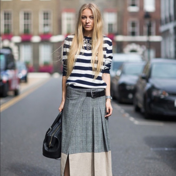 Topshop Sweaters - Breton GREEN Stripe JW Anderson Topshop Sweater